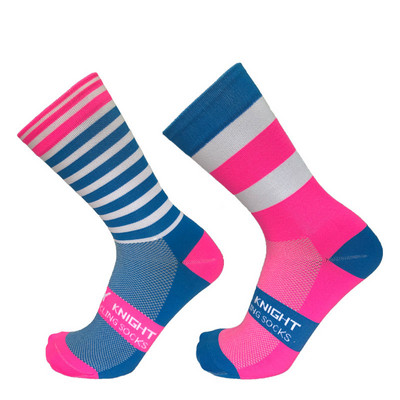 Uue triibuga Dot rattasokid Tippkvaliteediga professionaalse kaubamärgiga spordisokid hingavad jalgrattasokid õuesõidusokid