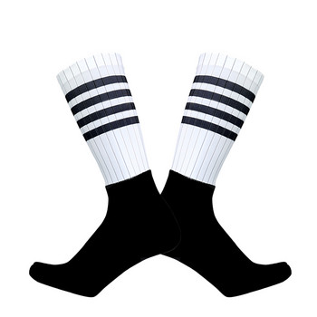 Нови чорапи за велосипеден екип Stripe Aero за мъже и жени Безшевни спортни чорапи против приплъзване