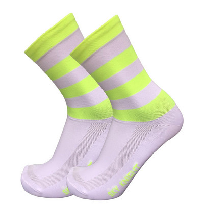 Νέα SKYKNIGHT 2style Compression Stripe Dot κάλτσες ποδηλάτου Ανδρικές Γυναικείες κάλτσες ποδηλασίας Επαγγελματικές αθλητικές αναπνέουσες κάλτσες αγωνιστικών ποδηλάτων