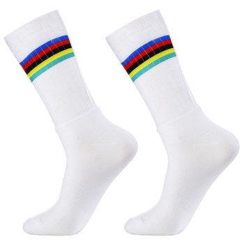 Cycling New Aero Pro Team Socks Αντιολισθητικές κάλτσες ποδηλάτου δρόμου από σιλικόνη ανδρικές κάλτσες Calcetines Ciclismo