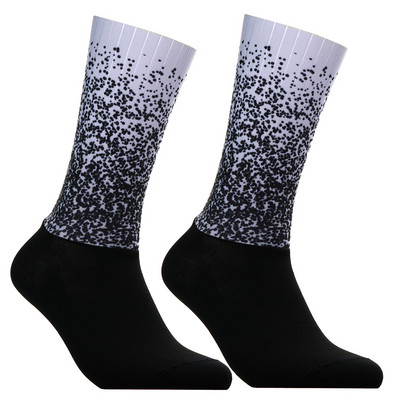 Pro BikeTeam bezšuvju silikagela pretslīdes aerosola zeķes velosipēda skriešanas sporta zeķes