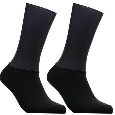 Pro BikeTeam bezšuvju silikagela pretslīdes aerosola zeķes velosipēda skriešanas sporta zeķes