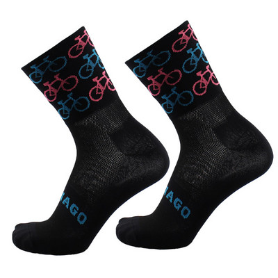 Profesionālas sieviešu 2023. gada jauns kāpšanas sporta veids vīriešiem, riteņbraukšanas zeķes, elpojošas pārgājienu skriešanas zeķes