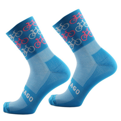 Profesionālas sieviešu 2023. gada jauns kāpšanas sporta veids vīriešiem, riteņbraukšanas zeķes, elpojošas pārgājienu skriešanas zeķes