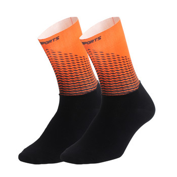Нови високотехнологични чорапи за колоездене Двустранни противоплъзгащи интегрални формовани чорапи за велосипеди Мъже Жени Спорт на открито Чорап за бягане