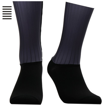 Нови силиконови противоплъзгащи безшевни чорапи за колоездене Мъжки професионални аеро чорапи Дишащи устойчиви на износване Road rapha Bike Socks Calcetines Ciclismo