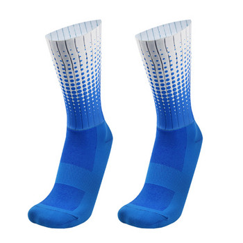 Нов стил Polka Dot Летни спортни чорапи за колоездене Нехлъзгащи се силиконови професионални чорапи за състезателни велосипеди на открито Calcetines Ciclismo