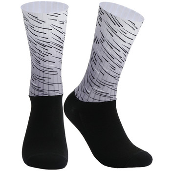 2023 Bike Team Aero Socks Безшевни противоплъзгащи чорапи за колоездене Състезания на открито Компресиращи спортни чорапи