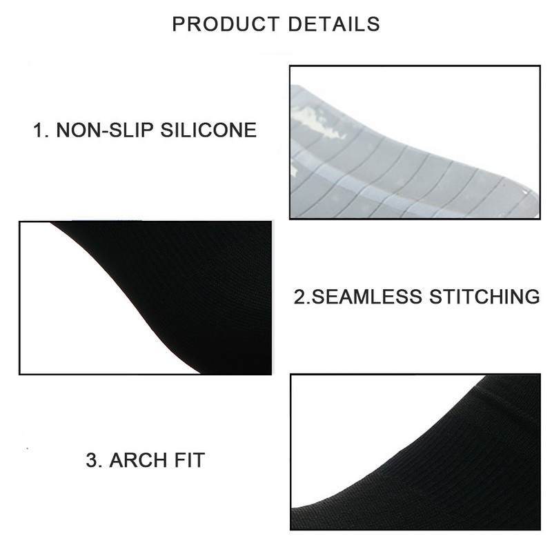 Jaunas pretslīdes bezšuvju riteņbraukšanas zeķes, integrētas formas, augsto tehnoloģiju velosipēdu zeķes kompresijas velosipēdam āra skriešanas sporta zeķes