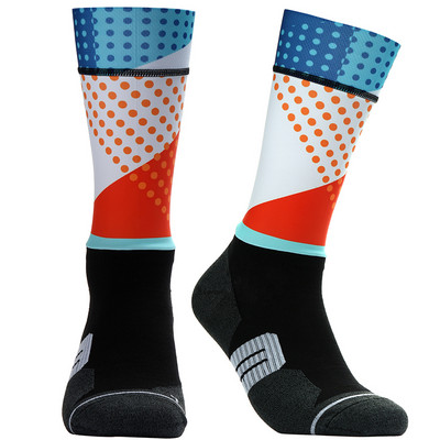2023. gada jaunas bezšuvju pretslīdes riteņbraukšanas zeķes Profesionālās velosipēdistu komandas Aero Socks Outdoor Sport Road Bicycle Kompresijas zeķes Unisex