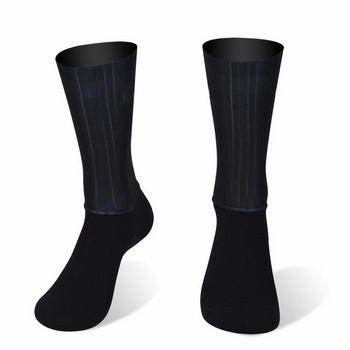Чорапи Противохлъзгащи се силиконови летни аеро чорапи за колоездене Whiteline Мъжки велосипедни спортни чорапи за велосипеди за бягане Calcetines Ciclismo
