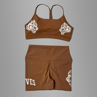Darc Sport Suits Γυναικεία αθλητικά σορτς χωρίς ραφή Σουτιέν γυμναστικής Υψηλής ποιότητας Σετ για γυναίκες Νέο στυλ Wolf Head Tight Crossfit Sport Suits