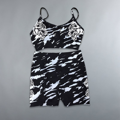 Darc Sport Suits Γυναικεία αθλητικά σορτς χωρίς ραφή Σουτιέν γυμναστικής Υψηλής ποιότητας Σετ για γυναίκες Νέο στυλ Wolf Head Tight Crossfit Sport Suits