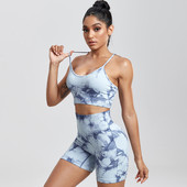 CHRLEISUR jogas kaklasaites krūštura komplekts sievietēm bezšuvju jauns, pieguļošs sporta fitness riteņbraukšana, trenažieru zāle ar augstu vidukli Seksīgi sieviešu šortu komplekts