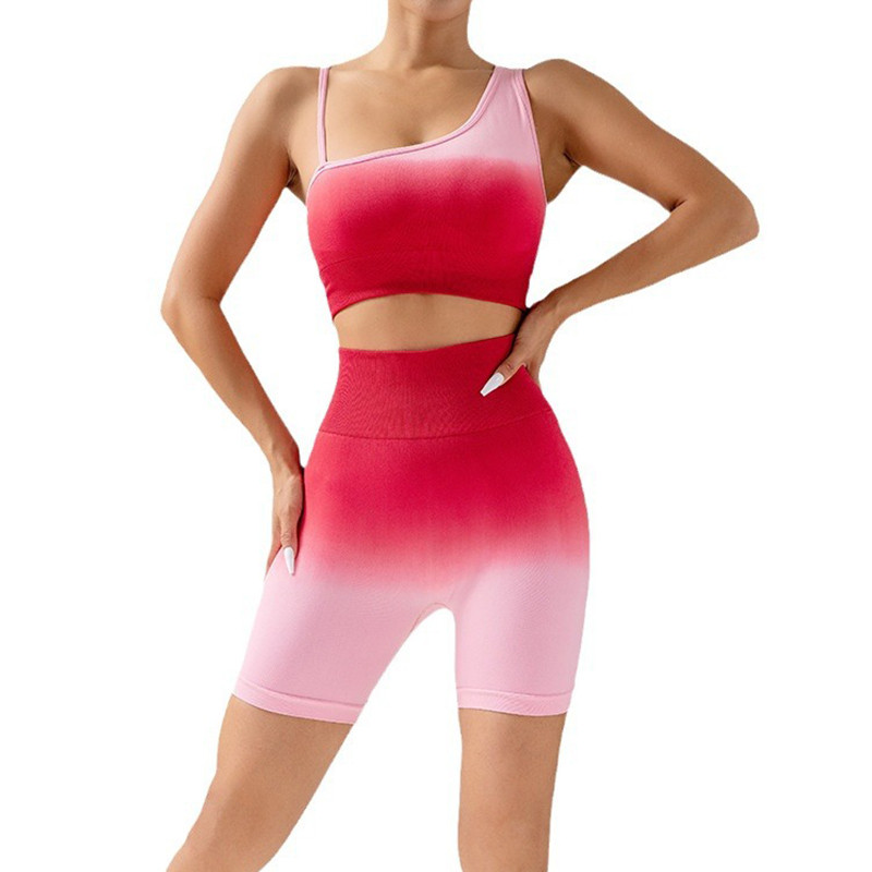 Σετ γιόγκα Γυναικεία σορτς αθλητικά σουτιέν Μπλούζες γυμναστικής για γυναικεία ρούχα Γιόγκα Κολάν γυμναστικής Σετ γυμναστικής χωρίς ραφές Σετ γιόγκα