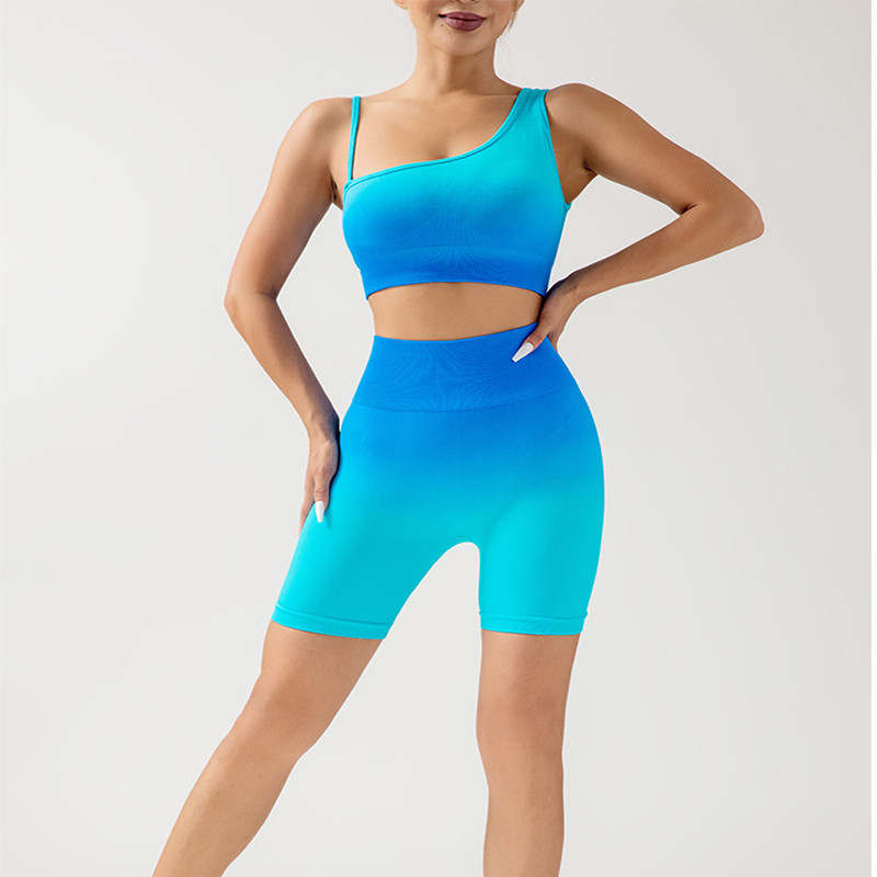 Σετ γιόγκα Γυναικεία σορτς αθλητικά σουτιέν Μπλούζες γυμναστικής για γυναικεία ρούχα Γιόγκα Κολάν γυμναστικής Σετ γυμναστικής χωρίς ραφές Σετ γιόγκα