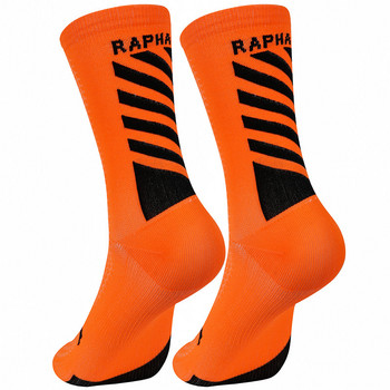 Марка Road sport 2024 Високи чорапи Дишащо качество Велосипедни професионални чорапи Спорт на открито Състезания Колоездене Чорапи 8 цвята