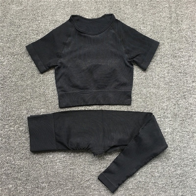 1/2/3 ΤΕΜ Σετ Zebra Yoga Seamless Set Γυναικεία Crop Top Σουτιέν Scrunch Κολάν αθλητικό κοστούμι γυμναστικής Φορέστε ρούχα γυμναστικής Σετ προπόνησης