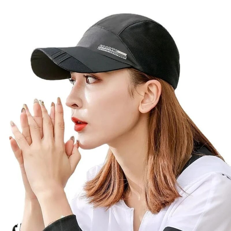 Suvine välispordimüts Golfi kalastusmüts Kiirelt kuivav päikesemüts Reguleeritav Unisex pesapallimüts naistele meestele