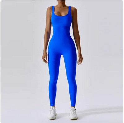2024 Pad Seamless Sport Set Yoga Γυναικεία Romper Fitness Bodysuit Workout Legging Ολόσωμη φόρμα γυμναστικής σορτς Active Wear Suits
