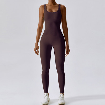 2024 Pad Seamless Sport Set Yoga Γυναικεία Romper Fitness Bodysuit Workout Legging Ολόσωμη φόρμα γυμναστικής σορτς Active Wear Suits