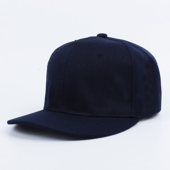 2024 Нова хип-хоп шапка с плосък ръб за мъже и жени Едноцветна светла плоча с плосък ръб хип-хоп бейзболна шапка за мъже и жени