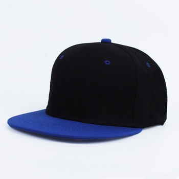 2024 Нова хип-хоп шапка с плосък ръб за мъже и жени Едноцветна светла плоча с плосък ръб хип-хоп бейзболна шапка за мъже и жени