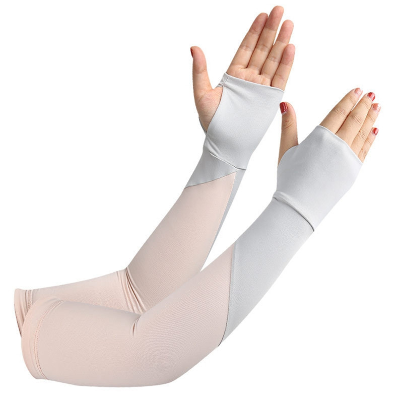 Päikesekaitsevarrukas Poole sõrmega pikad kindad jahutavad siidist jäävarrukad jalgrattasõiduks kalapüügiks jooksmiseks roniks matkamiseks sport