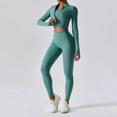 3 tk hingav Quick Dry spordijooga komplekt Mugav riietus Fitness riided naistele Naiste jooksutreeningu riided Spordirõivad