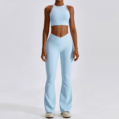 Joogakomplekt Õmblusteta naiste spordirõivad treeningriided sportlikud rõivad jõusaali säärised fitness rinnahoidja Crop parimad spordiülikonnad kõrge kvaliteediga