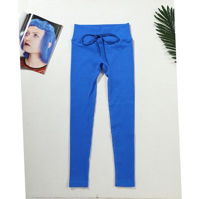 Zökkenőmentes jóga szett Női sportruha cipzáras, hosszú ujjú sport melltartó, húzózsinór leggings Sportruházat Fitness ruházat edzés edzőterem szett