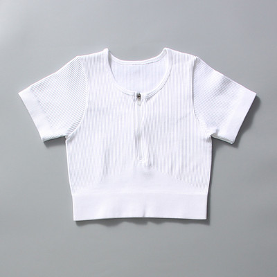 Zökkenőmentes jóga szett Női sportruha cipzáras, hosszú ujjú sport melltartó, húzózsinór leggings Sportruházat Fitness ruházat edzés edzőterem szett