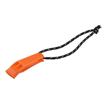 Κιτ πολυλειτουργικού εξοπλισμού έκτακτης ανάγκης Πλαστικό υπαίθριο στρατόπεδο πεζοπορίας Survival Loud Whistle Sports Match Dual Band Whistle