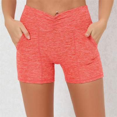 2024. gada 1/2GAB neilona mežģīņu apgriezts sporta krūšturis, sieviešu jogas komplekts vingrošanas šorti, necaurlaidīgi legingi treniņam kabatas biksu fitnesa aktīvais tērps