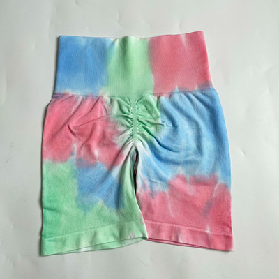 2023. g. Jaunas kaklasaites, krāsotas jogas bikses, sporta legingi, sieviešu bezšuvju ar augstu vidukli, atspiešanās sieviešu zeķubikses, fitnesa treniņš, leggins, sporta zāles apģērbs