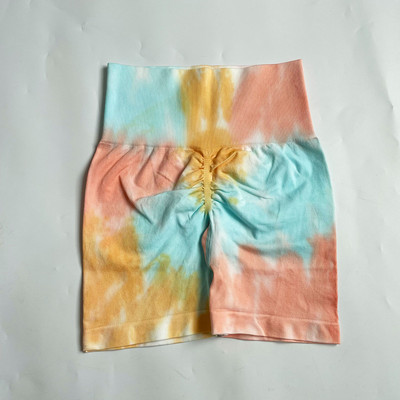 2023. g. Jaunas kaklasaites, krāsotas jogas bikses, sporta legingi, sieviešu bezšuvju ar augstu vidukli, atspiešanās sieviešu zeķubikses, fitnesa treniņš, leggins, sporta zāles apģērbs