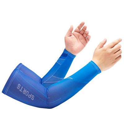 2 vnt. Naujos Unisex aušinimo rankovės rankovės, moteriškos vyriškos sportinės bėgimo UV apsauga nuo saulės, lauko žvejybos dviračių rankovės