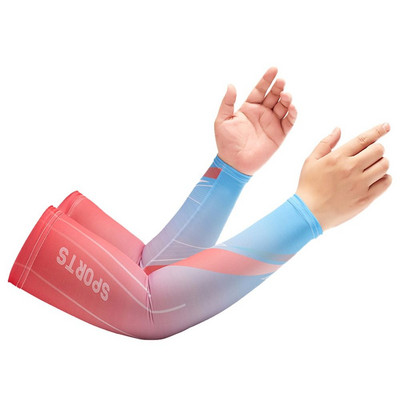 2 vnt. Naujos Unisex aušinimo rankovės rankovės, moteriškos vyriškos sportinės bėgimo UV apsauga nuo saulės, lauko žvejybos dviračių rankovės