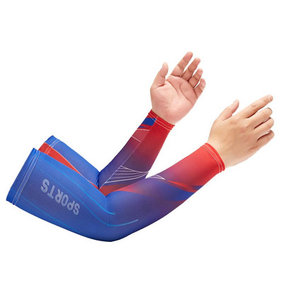 2 vnt. Naujos Unisex aušinimo rankovės rankovės, moteriškos vyriškos sportinės bėgimo UV apsauga nuo saulės, lauko žvejybos dviračių rankovės