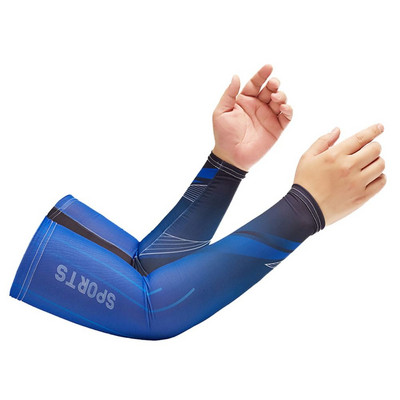 2 vnt. Naujos Unisex aušinimo rankovės rankovės, moteriškos vyriškos sportinės bėgimo UV apsauga nuo saulės, lauko žvejybos dviračių rankovės