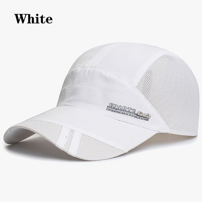 Сухо бягане Бейзбол Summer Mesh 6 цвята Gorras Cap Cap Visor Mens Hat Sport Cool Fashion 2022 Hot Quick Outdoor Popular Popular New