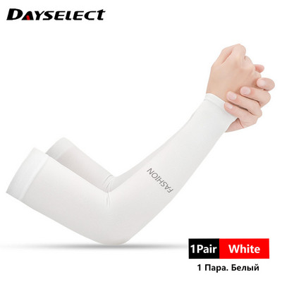 1 ζεύγος Unisex προστατευτικό βραχίονα Μανίκι Πιο ζεστό Γυναικεία Αθλητικά μανίκια Αντιηλιακή προστασία UV Στήριγμα κάλυμμα χεριών Τρέξιμο ψάρεμα Ποδηλασία