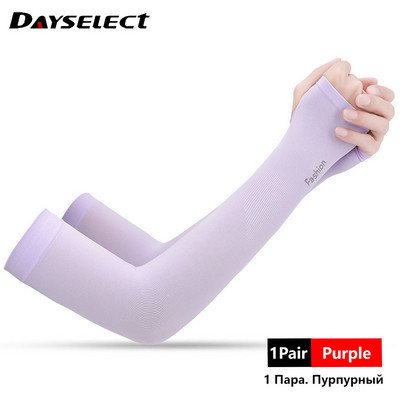 1 ζεύγος Unisex προστατευτικό βραχίονα Μανίκι Πιο ζεστό Γυναικεία Αθλητικά μανίκια Αντιηλιακή προστασία UV Στήριγμα κάλυμμα χεριών Τρέξιμο ψάρεμα Ποδηλασία