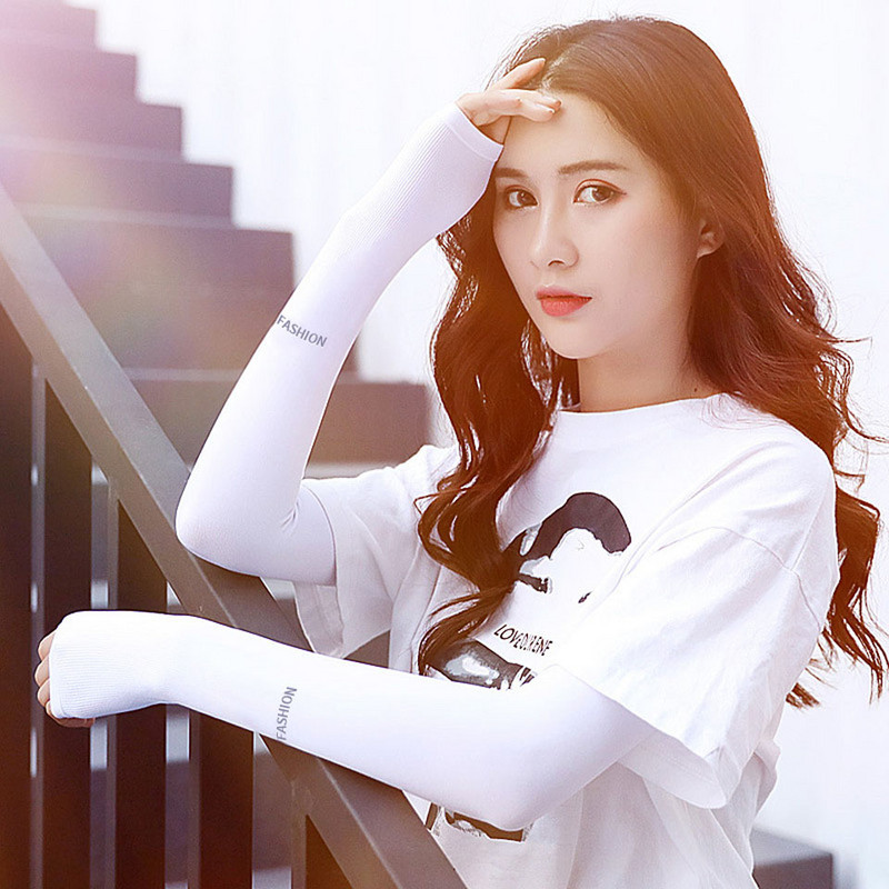 1 ζεύγος Unisex προστατευτικό βραχίονα Μανίκι Πιο ζεστό Γυναικεία Αθλητικά μανίκια Αντιηλιακή προστασία UV Στήριγμα κάλυμμα χεριών Τρέξιμο ψάρεμα Ποδηλασία