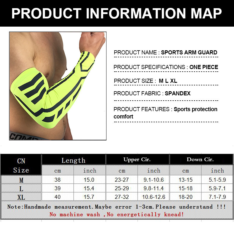 1 ΤΕΜ. Υψηλή ελαστική θήκη για μανίκια μπράτσου για μπάσκετ με συμπίεση ποδηλασίας βόλεϊ Θερμαντήρες βραχιόνων αντιολισθητικό κάλυμμα για τρέξιμο