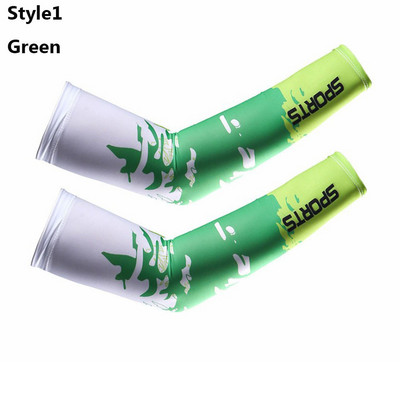 Cycling Running Dry 2 τμχ Αθλητικό ποδήλατο UV Αντιηλιακή προστασία Γρήγορη μανσέτα Προστατευτικό μανίκι βραχίονα Θερμαντήρες μπράτσων ποδηλάτων