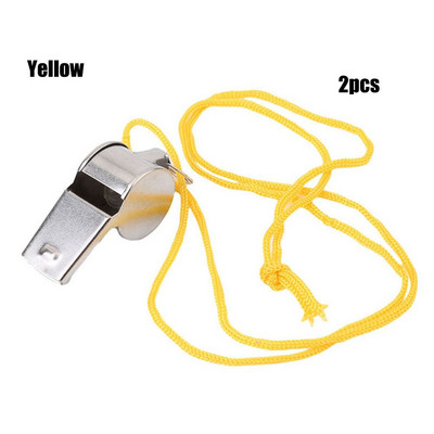 Tiesnesis Sports Regbijs Futbols Futbols Basketbols Nerūsējošā tērauda svilpes Karsējmeitenes Karsējmeiteņu rīks Metāla svilpe