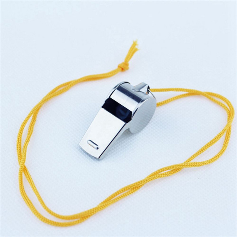 Tiesnesis Sports Regbijs Futbols Futbols Basketbols Nerūsējošā tērauda svilpes Karsējmeitenes Karsējmeiteņu rīks Metāla svilpe