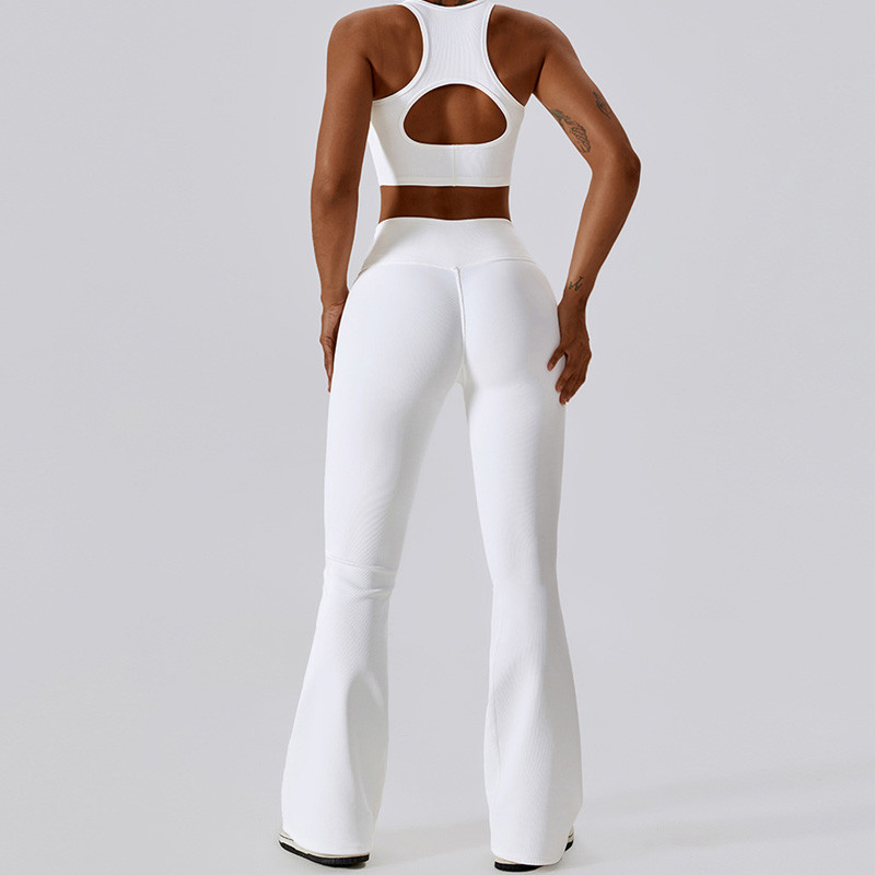 Sieviešu 2gab Sporta jogas komplekts ar augstu vidukli treniņu apģērbi sievietēm Apģērbs Fitness sporta zāles komplekts Sporta apģērbs Sieviešu uzvalks treniņtērps Academic