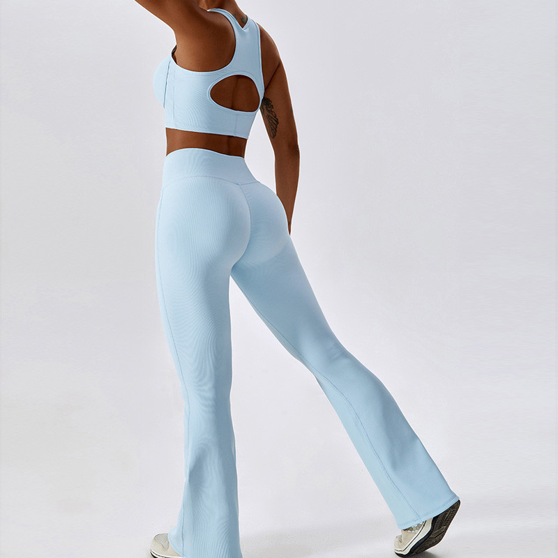 Sieviešu 2gab Sporta jogas komplekts ar augstu vidukli treniņu apģērbi sievietēm Apģērbs Fitness sporta zāles komplekts Sporta apģērbs Sieviešu uzvalks treniņtērps Academic